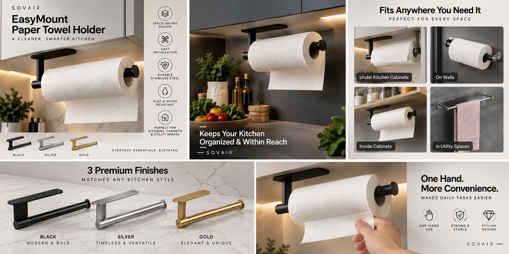 SOVAIR™ EasyMount Paper Towel Holder