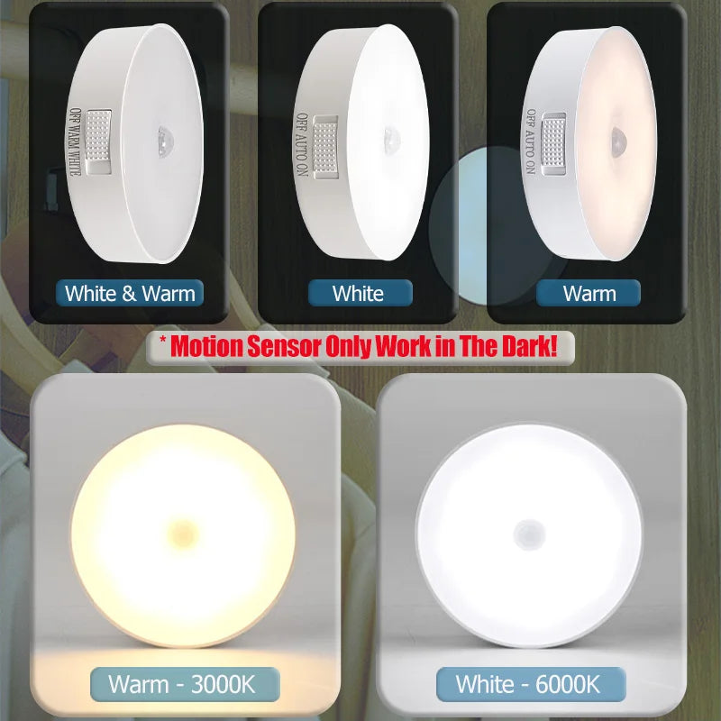 SmartGlow™ Motion Sensor Night Light