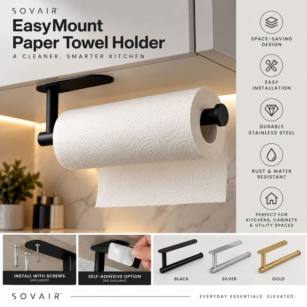 SOVAIR™ EasyMount Paper Towel Holder